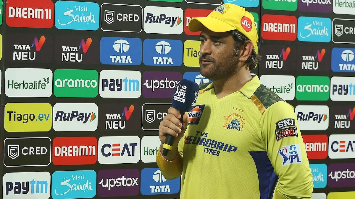 After leading CSK to the IPL 2023 final, MS Dhoni gives a HUGE update on his plans to retire.